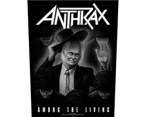 ANTHRAX among the living BACKPATCH