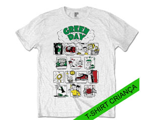 GREEN DAY dookie rrhof WHITE YOUTH TSHIRT
