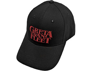 GRETA VAN FLEET red logo baseball CAP