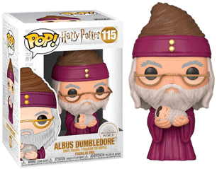 HARRY POTTER dumbledore with baby harry 115 funko POP FIGURE