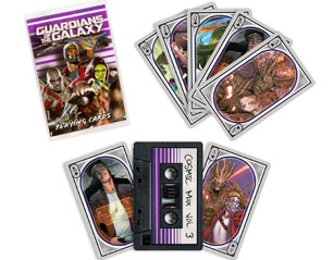 GUARDIANS OF THE GALAXY cassette PLAYING CARDS
