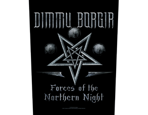 DIMMU BORGIR forces of the northern BACKPATCH