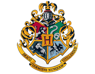 HARRY POTTER hogwarts crest STICKER