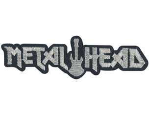 HEAVY METAL metalhead cut out PATCH