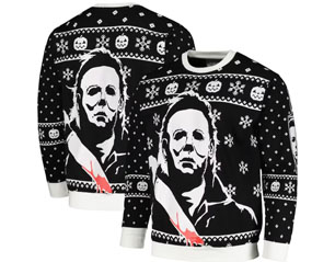 HELLOWEEN michael myers Holiday UGLY SWEATER