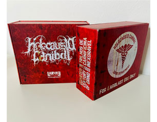 HOLOCAUSTO CANIBAL trilhos de carnificina inexoravel limited deluxe 6CD BOXSET