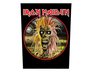 IRON MAIDEN first album BACKPATCH