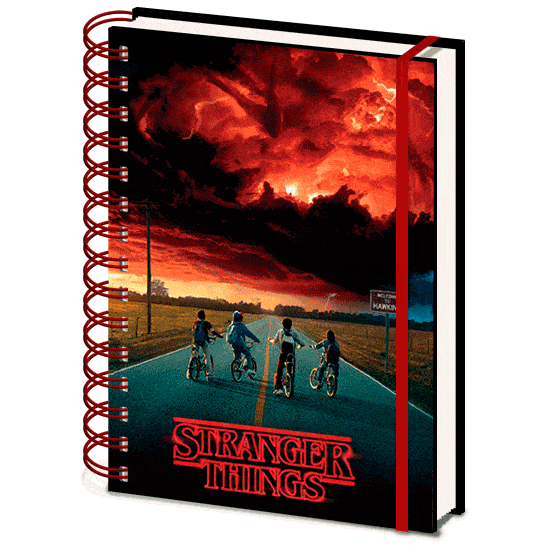 STRANGER THINGS mind flayer 3d A5 WIRO NOTEBOOK