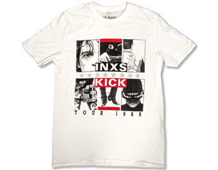INXS kick tour WHITE TSHIRT