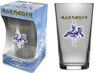 IRON MAIDEN seventh son BEER GLASS