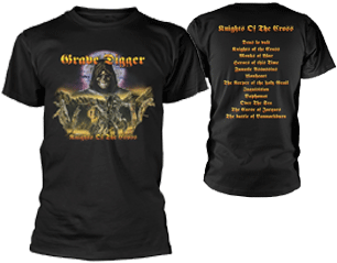 GRAVE DIGGER knights of the cross TS