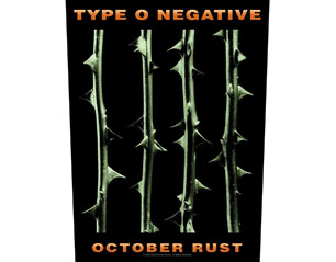TYPE O NEGATIVE october rust BACKPATCH