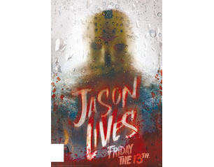 FRIDAY THE 13TH jason lives POSTER