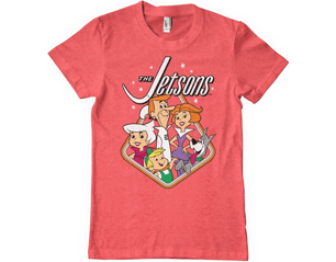 THE JETSONS the jetsons family RED TSHIRT