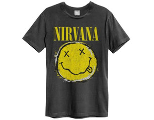 NIRVANA worn out smiley AMPLIFIED TSHIRT