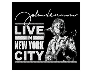 JOHN LENNON live in new york PATCH