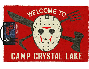 FRIDAY THE 13TH camp crystal TAPETE DE ENTRADA