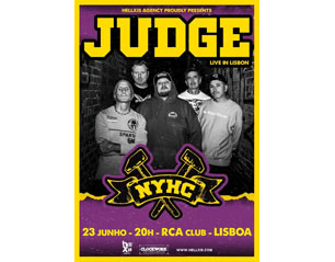 JUDGE lisboa rca club BILHETES