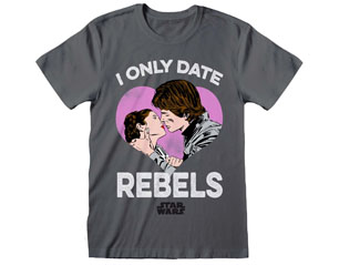 STAR WARS only date rebels GREY TS