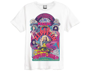 LED ZEPPELIN electric magic amplified WHT TSHIRT