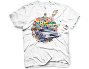 BACK TO THE FUTURE part ii vintage white TS