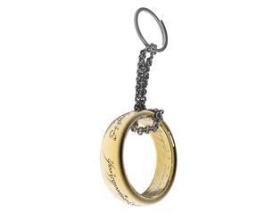 LORD OF THE RINGS ring 3d KEYCHAIN