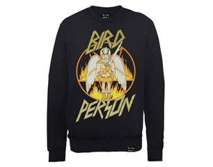 RICK AND MORTY bird person CREW NECK SWEATER