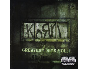 KORN greatest hits vol 1 CD