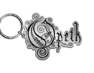 OPETH logo metal KEYCHAIN