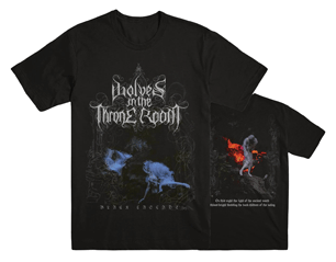 WOLVES IN THE THRONE ROOM black cascade TSHIRT