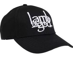 LAMB OF GOD logo BASEBALL CAP