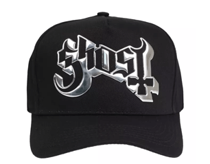 GHOST logo sonic silver BASEBALL CAP