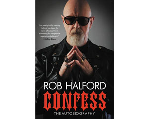 ROB HALFORD confess the autobiography BOOK