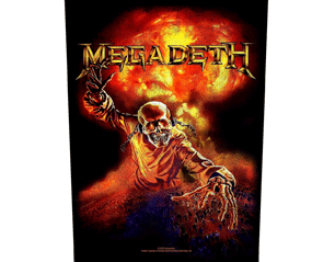 MEGADETH nuclear BACKPATCH