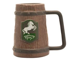 LORD OF THE RINGS prancing pony 3D TANKARD