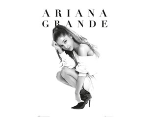 ARIANA GRANDE crouch POSTER