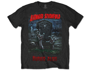 AVENGED SEVENFOLD buried alive tour 2012 back print TS