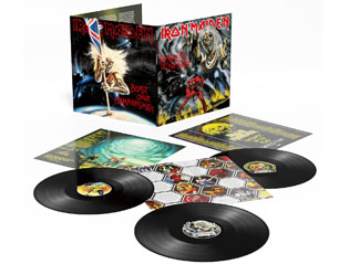 IRON MAIDEN the number of the beast plus east over hammersmith BOX VINYL