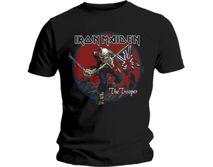 IRON MAIDEN trooper red sky TS