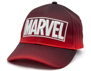 MARVEL logo gradient BASEBALL CAP