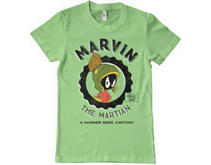 LOONEY TUNES marvin the martian MINT GREEN TSHIRT