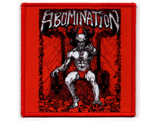 ABOMINATION devil red WPATCH