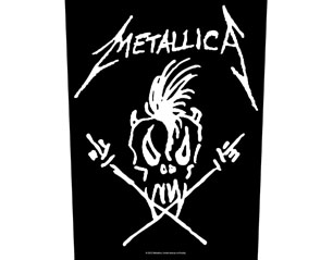 METALLICA scary guy BACKPATCH
