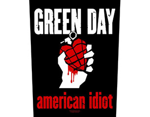 GREEN DAY american idiot BACKPATCH