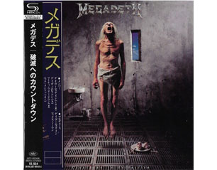 MEGADETH countdown to extinction japanese edition CD DIGI