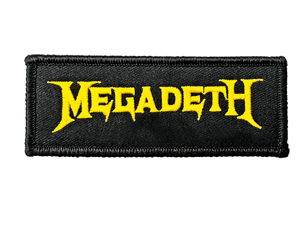 MEGADETH logo PATCH