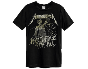 METALLICA and justice for all AMPLIFIED TSHIRT