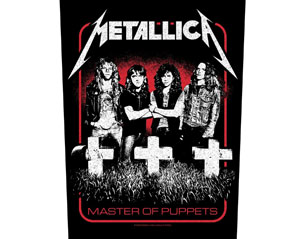 METALLICA master of puppets band BACKPATCH