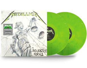 METALLICA ...and justice for all GREEN VINYL