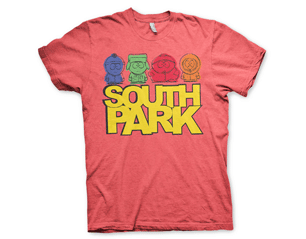 SOUTH PARK sketched red TS
